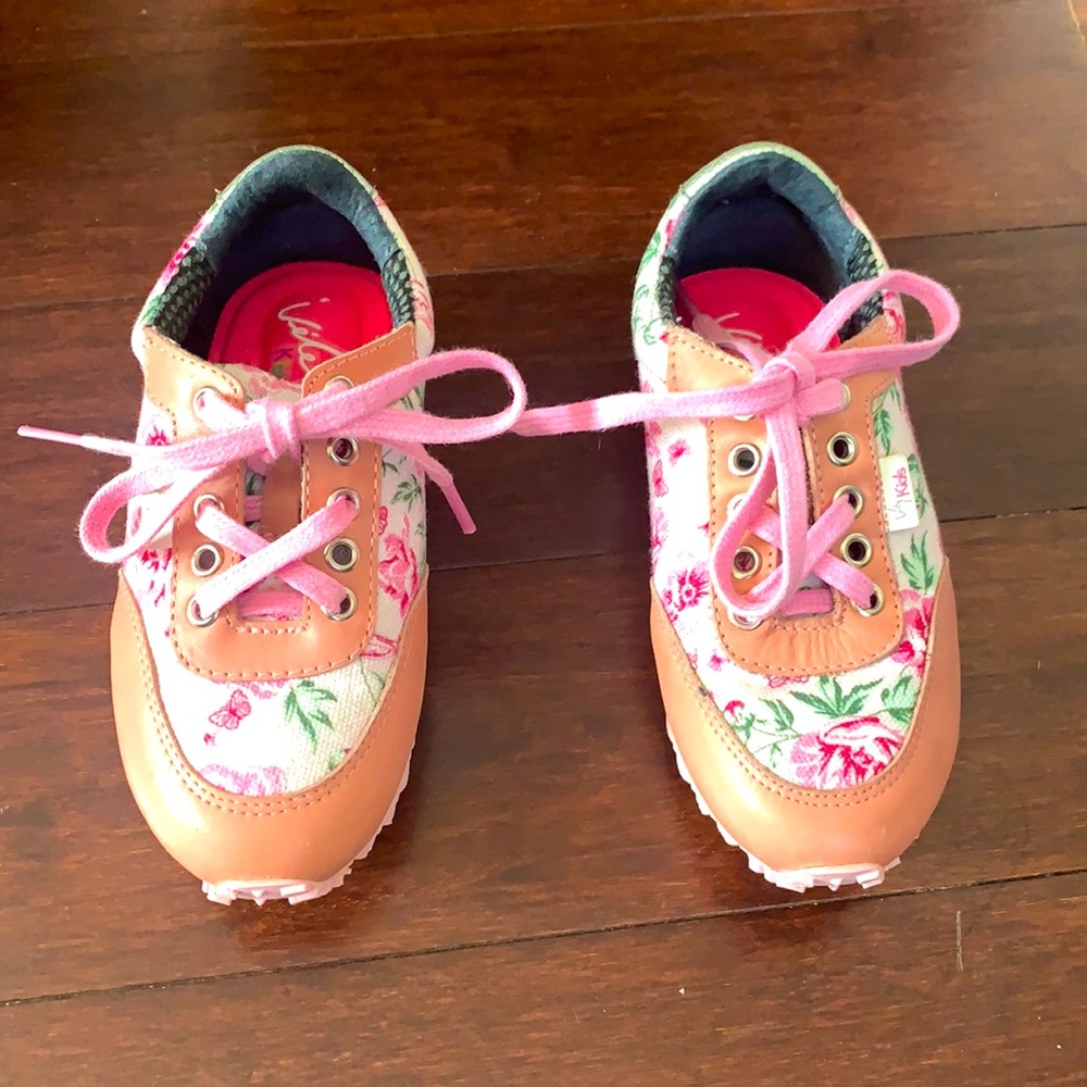 Brand new floral sneakers